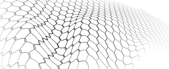 Net pattern close up. Rope net . Soccer, football, volleyball, tennis and tennis net pattern. Fisherman hunting net rope texture