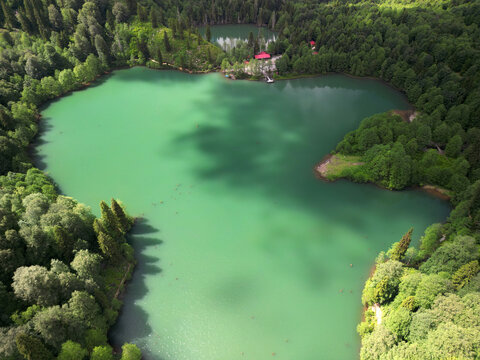 Located in Borcka, Artvin, Turkey, Karag&ouml;l is one of the most visited lakes in the country.