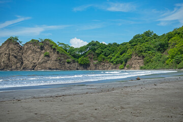 Obraz premium beautiful carrillo beach near Samara at the pacific coast in Costa Rica