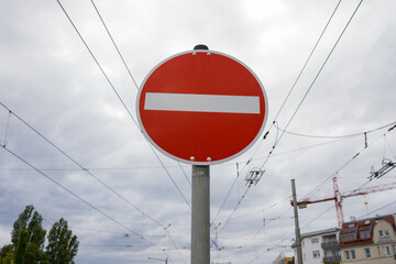 Road traffic sign 