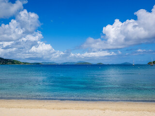 Francis Bay n the Virgin Islands  National Park  on the island of St John in the US Virgin Islands