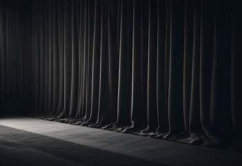 Dark velvet curtains theater background screen, wallpapre, texture, set, sample