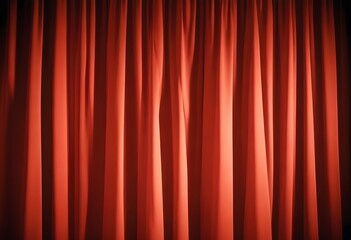 Fototapeta premium Dark velvet curtains theater background screen, wallpapre, texture, set, sample