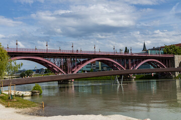 Maribor, Slovenia. Beauty of the historic center, typical streets, squares, underground cellar and the beauty of a city with Austrian architecture. Famous for wine. Second largest city in Slovenia.