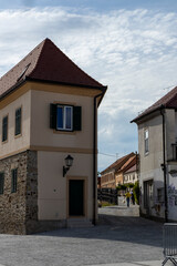 Maribor, Slovenia. Beauty of the historic center, typical streets, squares, underground cellar and the beauty of a city with Austrian architecture. Famous for wine. Second largest city in Slovenia.
