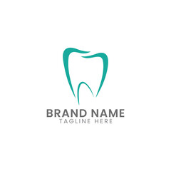 dental clinic tooth logo design - Dental icon - Usable for Business and health care