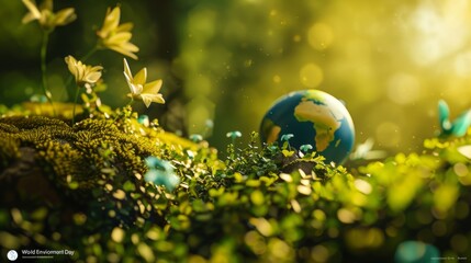 World Environment Day is celebrated on June 5th to raise awareness about the importance of protecting our planet."World Environment Day"