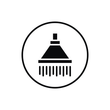 recommend clip art: Shower head icon collection. Shower in outline or line and flat style  symbol. Vector Illustration.