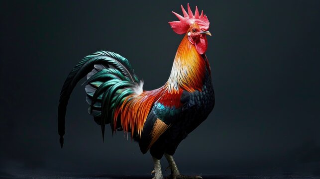 Miawali Rooster cock Asil chicken