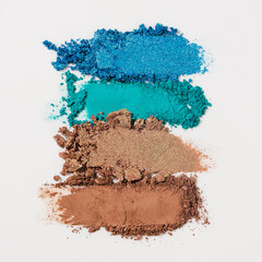 An elegant sample of a cosmetic swatch showcasing a rich shade and silky texture. Perfect for use in advertising campaigns, product catalogs, and sales presentations.