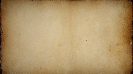Obraz premium Vintage paper texture background with aged and yellowed grunge tone