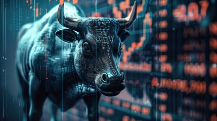 Investing or trading in the stock market and cryptocurrencies with a sense of excitement and anticipation