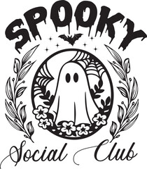 Halloween T-shirt Design, Halloween SVG Design, Ghost Design, Halloween Shirt, Halloween Cat Shirt, Retro Halloween shirt Design, Spooky Season, Funny Hallowee, Hippie Shirt, Boo Shrt