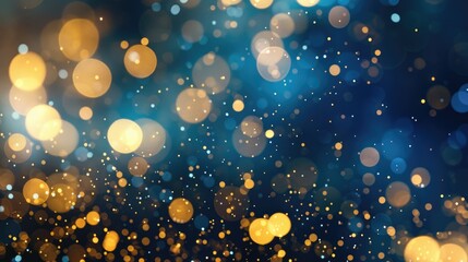Abstract blur background with bokeh effect for award ceremony theme