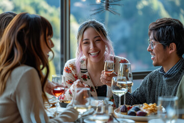 Diverse Group of Friends 