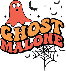 Halloween T-shirt Design, Halloween SVG Design, Ghost Design, Halloween Shirt, Halloween Cat Shirt, Retro Halloween shirt Design, Spooky Season, Funny Hallowee, Hippie Shirt, Boo Shrt