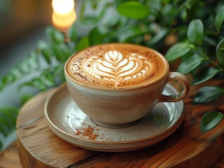 cup of cappuccino