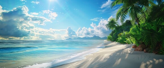 Vacation In Heaven, Feeling Joyful And Serene