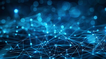 Obraz premium Abstract Network Design in High-Resolution UHD 4K