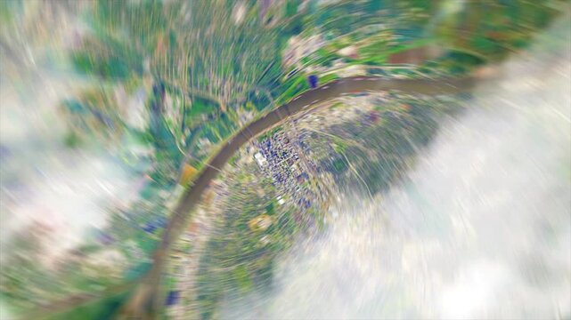 Zoom from space on St. Louis - Missouri - USA - Zoon In