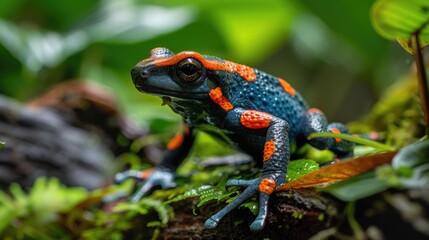 Obraz premium Exotic Amphibian in Manuel Antonio National Park Costa Rica