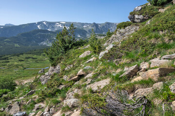Rila Mountain near The Seven Rila Lakes, Bulgaria
