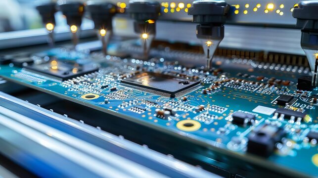 Electronic Print Circuit board Embedded Systems Embedded system development with a PCB integrated into a device