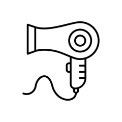 Hair dryer icon