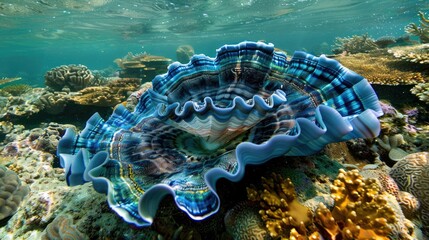 A large bi valve mollusc the Fluted Giant Clam is an inhabitant of tropical coral seas in the Indo Pacific regions Climate warming can be a threat to over exploited species like this