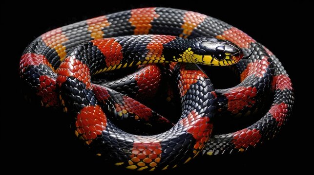 Eastern coral snake Micrurus fulvius