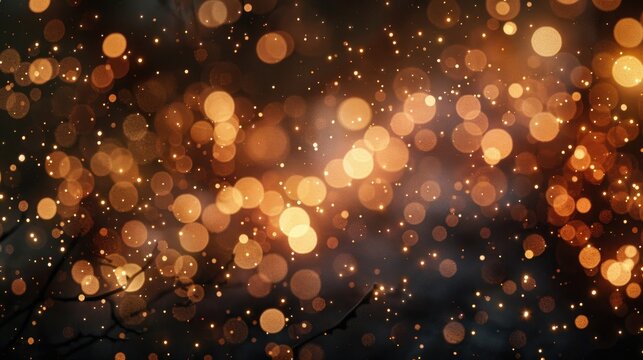 Light Time Creates Bokeh Resembling Stars and Street Lights