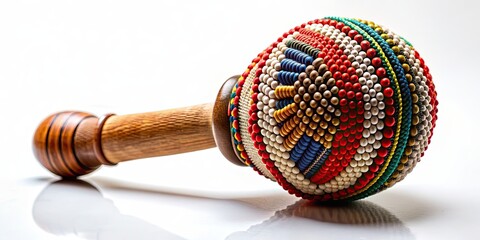 Traditional Shekere Rattle on background, shekere, traditional, rattle, percussive instrument, musical, instrument