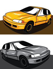 The beauty old japanese sport car 1