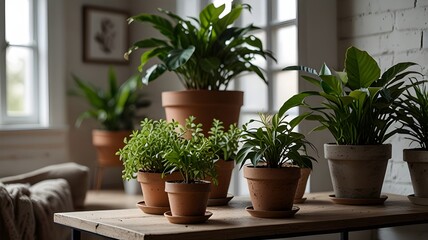 What are the benefits of having indoor plants?
