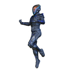 サイバーマン　3DCGレンダリング