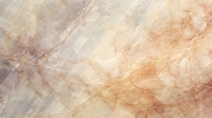 A close-up shot of a beige and white marble surface with intricate veining and a subtle brown undertone