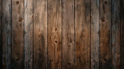 Fototapeta premium Rustic Wooden Planks Background with Natural Texture and Warm Tones
