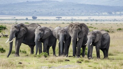 Group of Elephants
