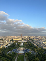 view from eiffel tower