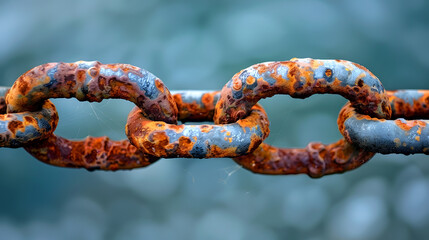 Rusty Chain Links