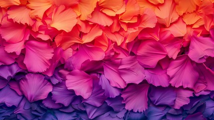 Obraz premium Floral scatter for Dia De Los Muertos, marigold petals in bright hues, artistic arrangement, cultural celebration, soft focus, watercolor style, highly detailed