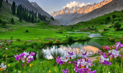  Eternal Bliss: Savoring the Serenity of Pakistan's Patundas Meadows 