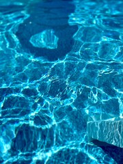 water in pool