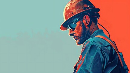 Obraz premium Construction worker line art 2 colors 321 helmet, woman, worker, hat, statue, people, art, old, ancient, person, warrior, black woman, worker, hat, statue, people, art, old, ancient, person, warrior,