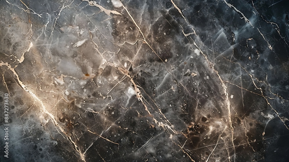 Aufkleber Natural texture of marble with high resolution glossy slab marble texture of stone for digital wall tiles and floor tiles granite slab stone ceramic tile rustic Matt texture of marble : Generative AI