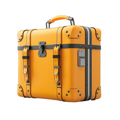 PNG File of Luggage Isolated on Transparent Background