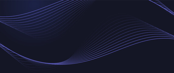futuristic blue wavy stripe vector design for background, banner, flyer, design element