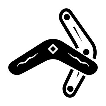 recommend clip art: boomerang Line Icon