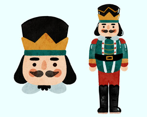 nutcracker soldier illustration