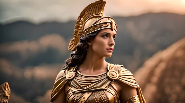 Athena. Divine Wisdom in Greek Mythology